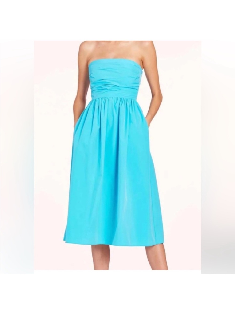 Amanda Uprichard Gaston Strapless Dress